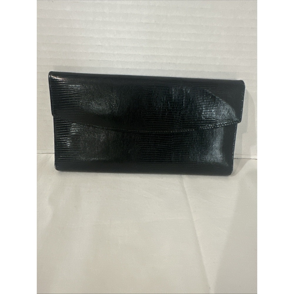 Bosca Women's Black Calfskin Wallet